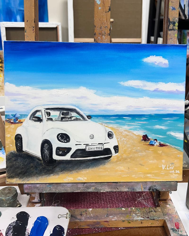 交通工具 - 車 主題示意圖